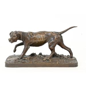 Christophe Fratin - Chien De Chasse - France, 19e Siècle